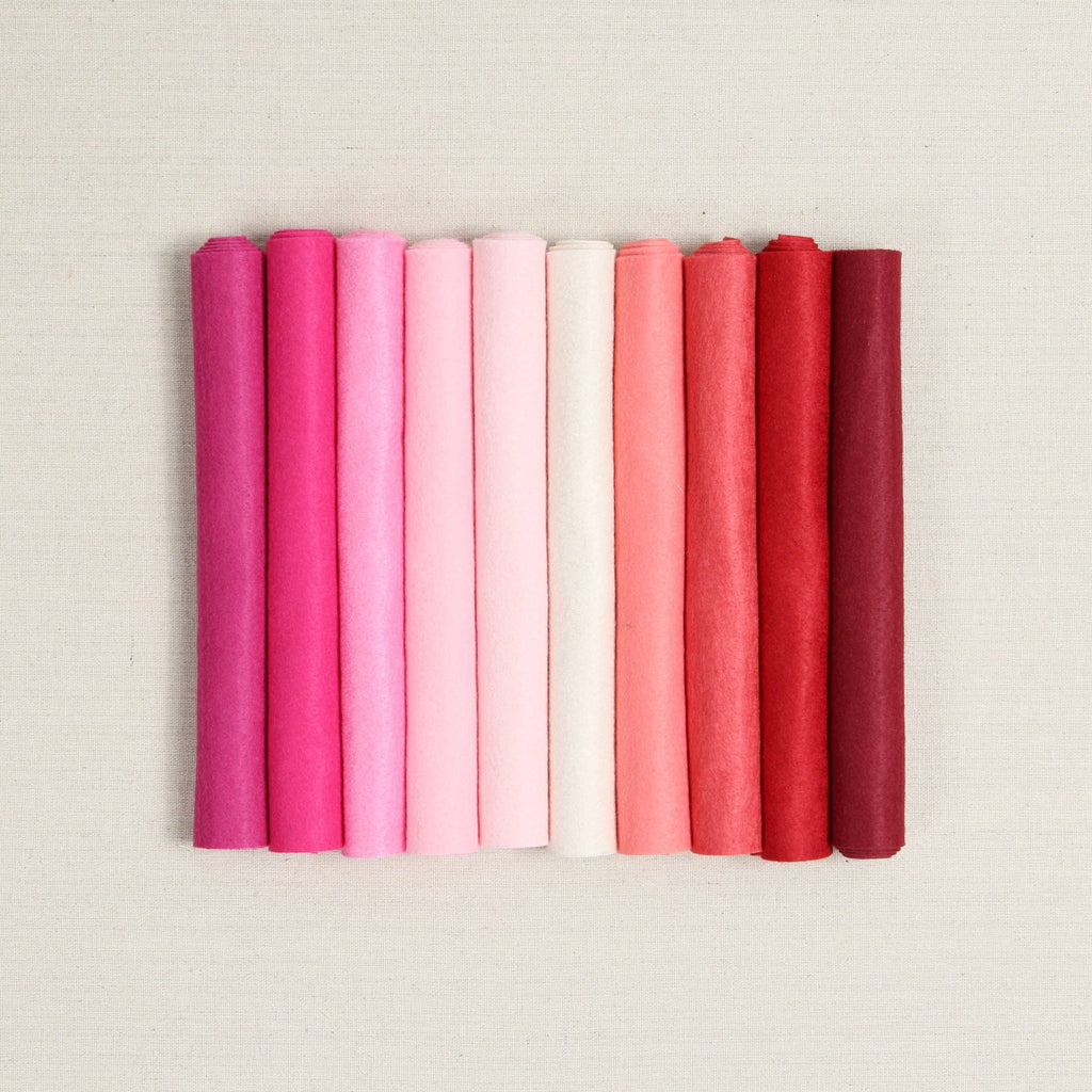 Wool Felt Sheets, XOXO