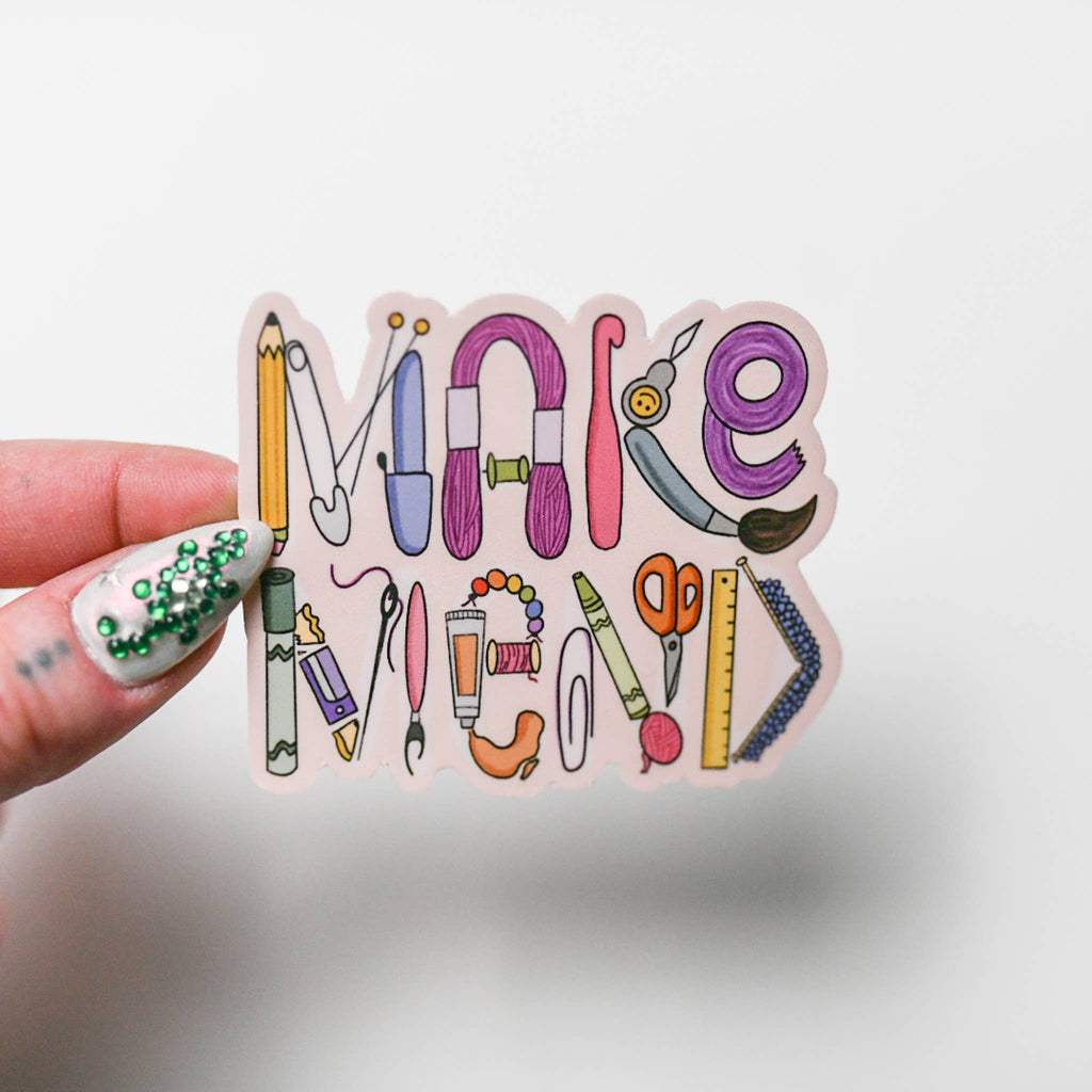 Make Mend Tools Sticker