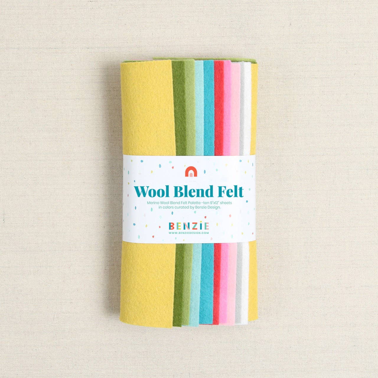 Wool Felt Sheets, Glitter & Glass