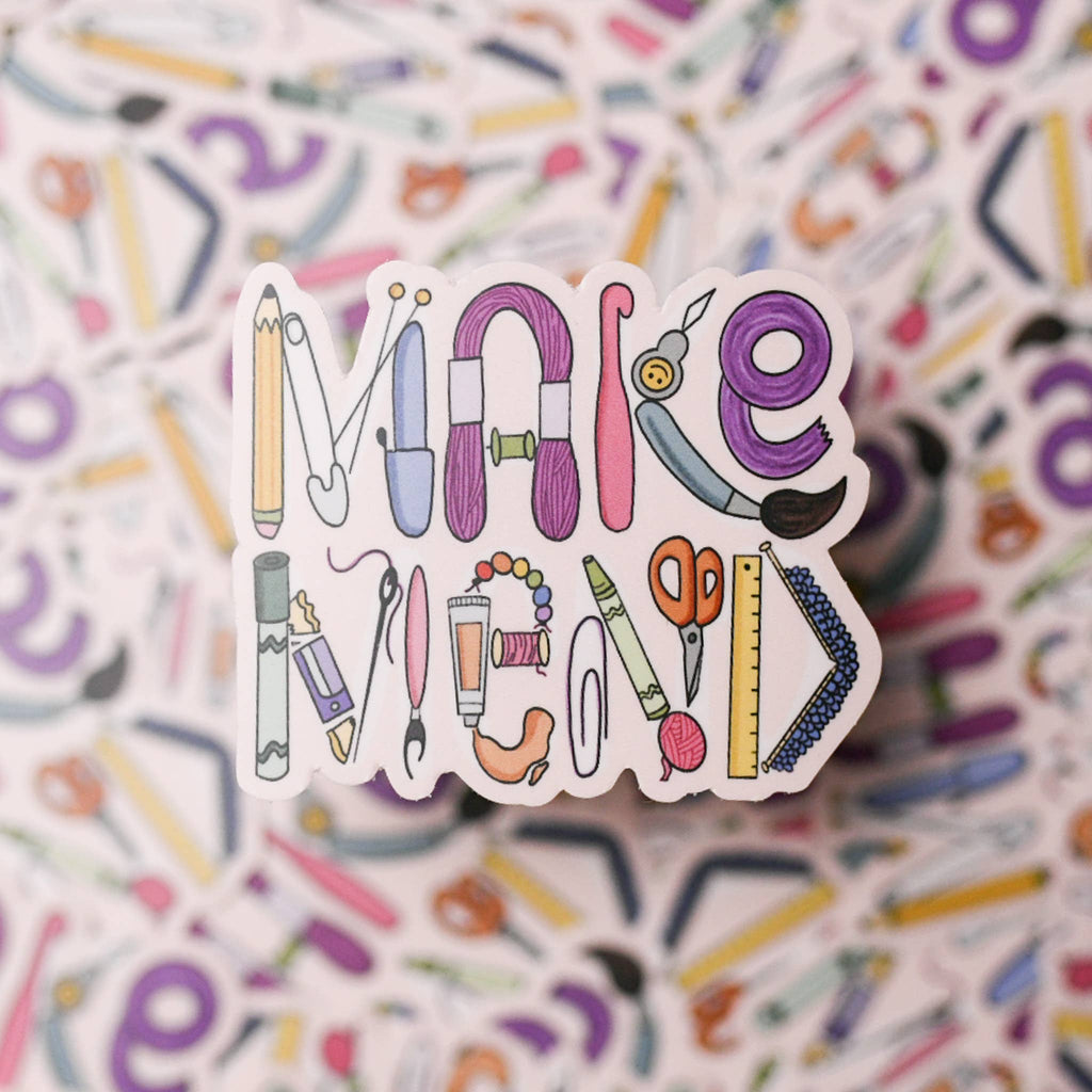 Make Mend Tools Sticker