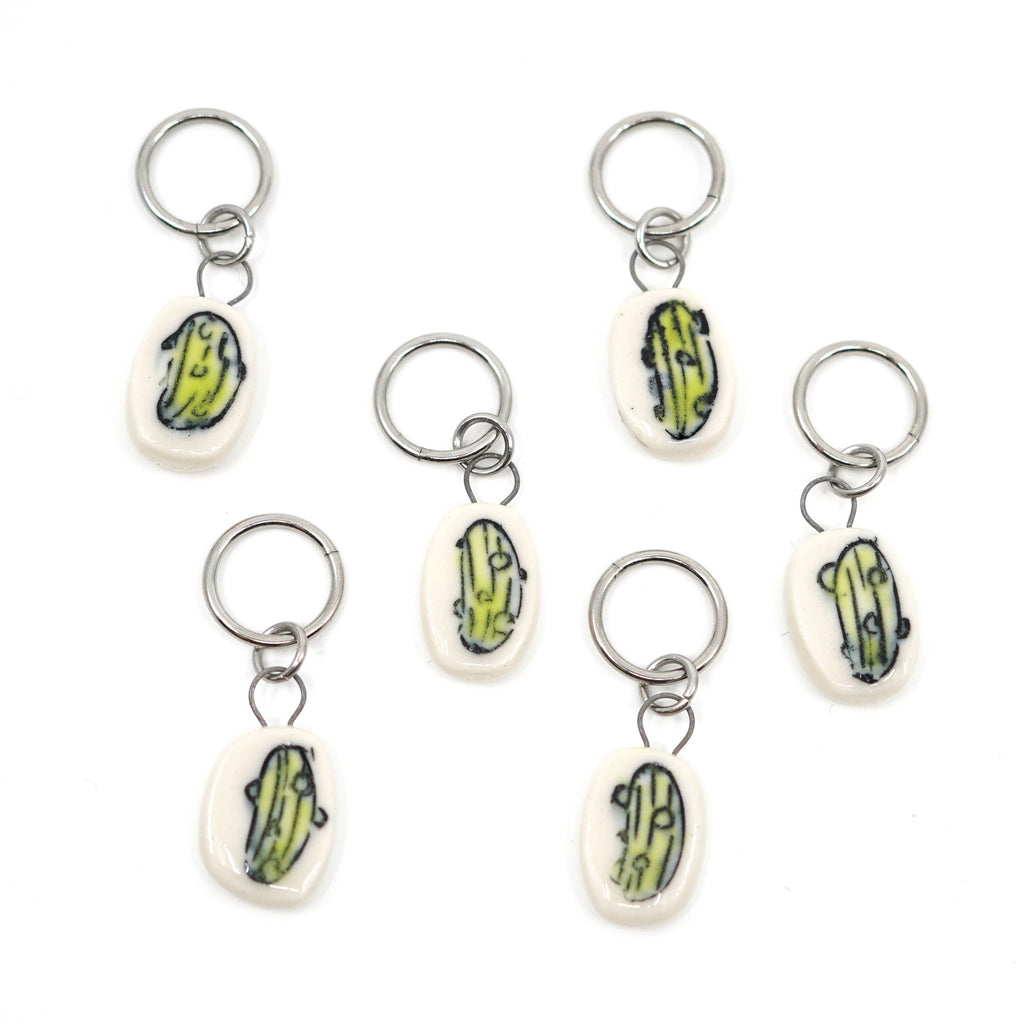 Pickle Stitch Marker Set