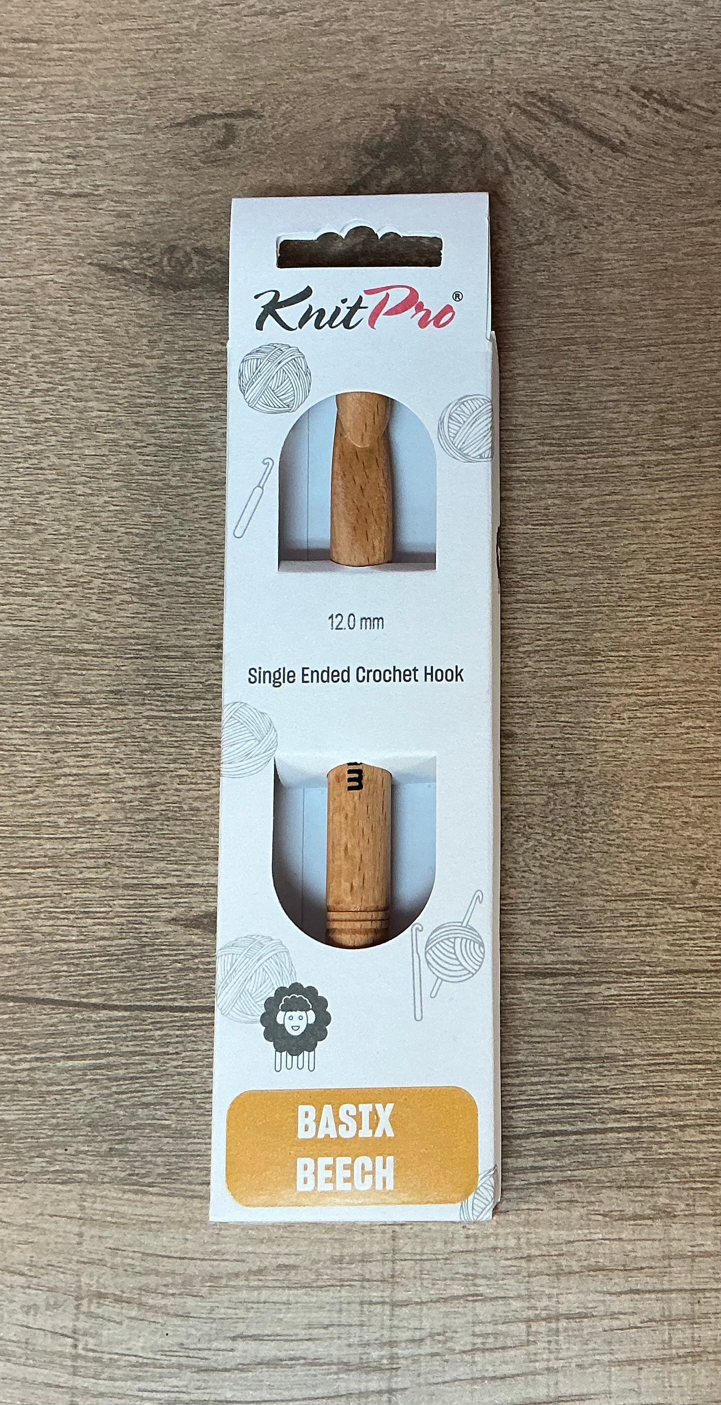 Basix Beech crochet hook