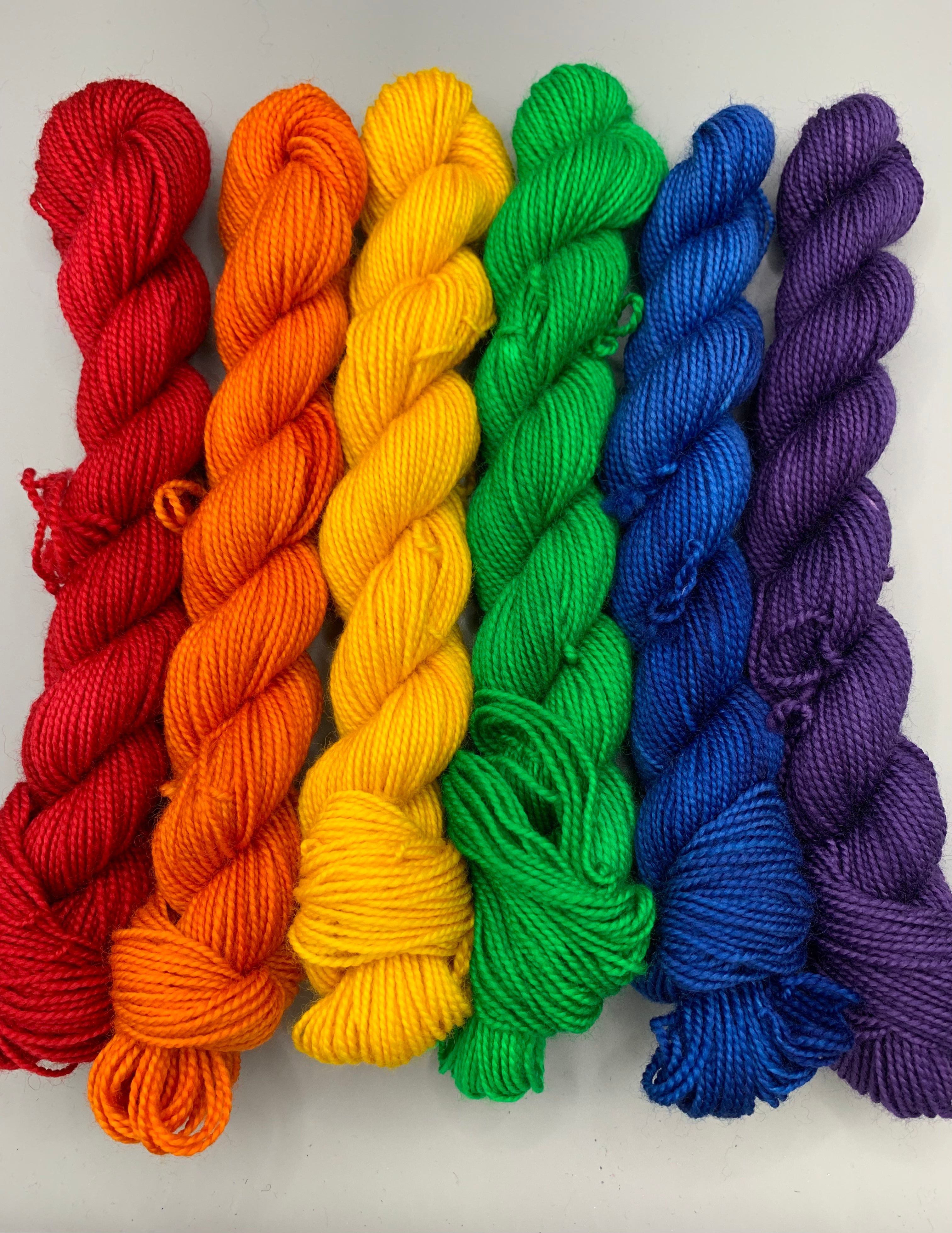 Rainbow Set Yeil - 2-Ply Minis!