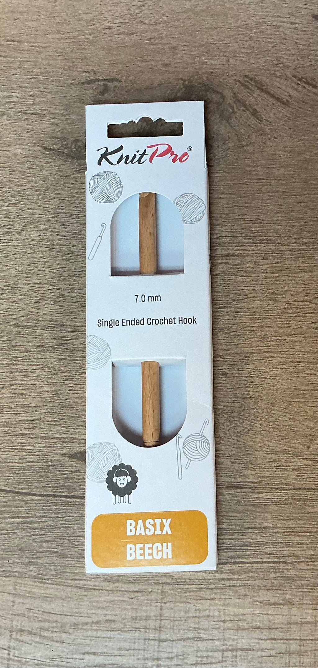 Basix Beech crochet hook