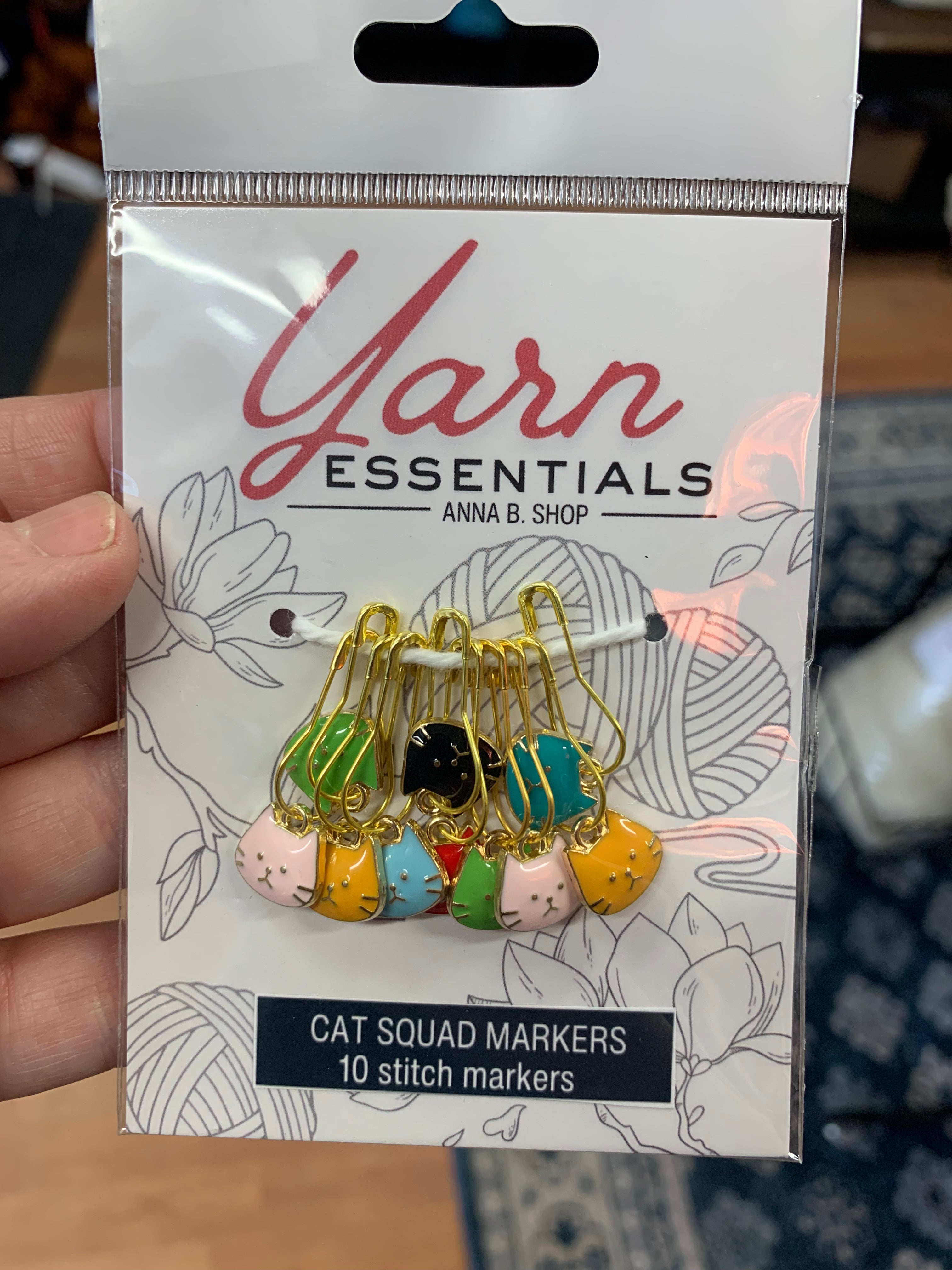Cat Squad Stitch Markers