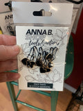 Stitch Markers- black hearts