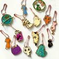 Nine Lives Stitch Markers - Cat Lovers - Set of 10