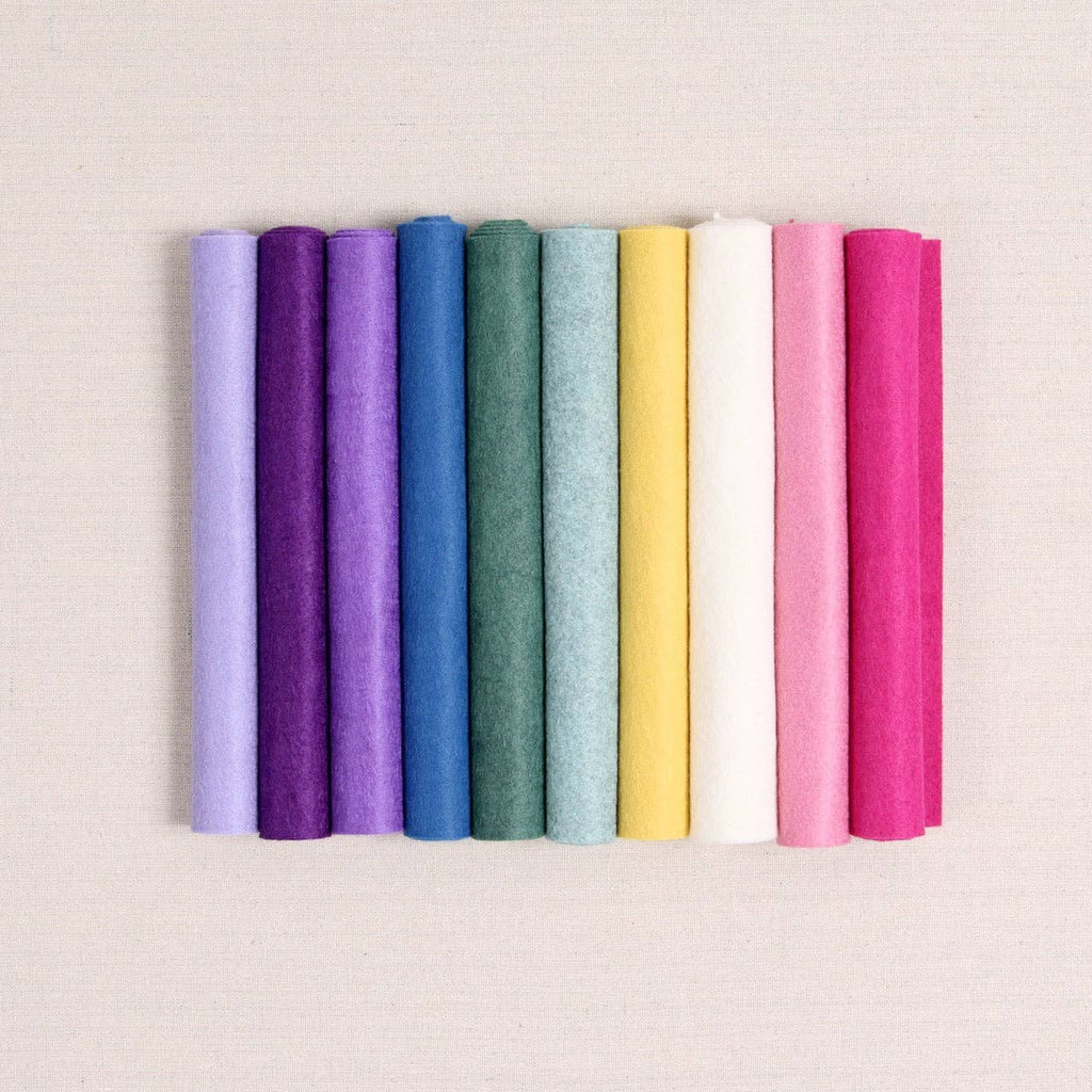 Wool Felt Sheets, Famore Flower